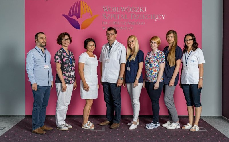 Pracownicy na oddziale neurochirurgii