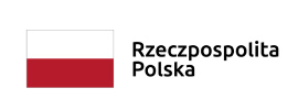 Logo Rzeczpospolita Polska Flaga Rzeczypospolitej Polskiej z czerwonym i białym pasem, symbol narodowy oraz państwowy.