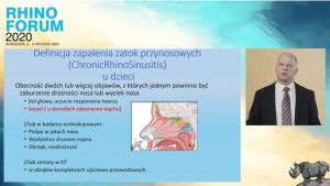 Definicja przewlekłego zapalenia zatok przynosowych u dzieci, objawy i metody diagnostyczne. Forum RHINO 2020.