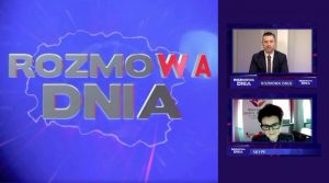 Program telewizyjny "Rozmowa Dnia".