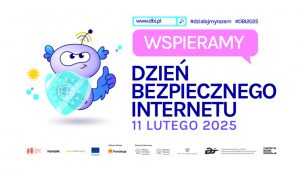 Grafika promocyjna organizatorów Dnia Bezpiecznego Internetu dbi.pl