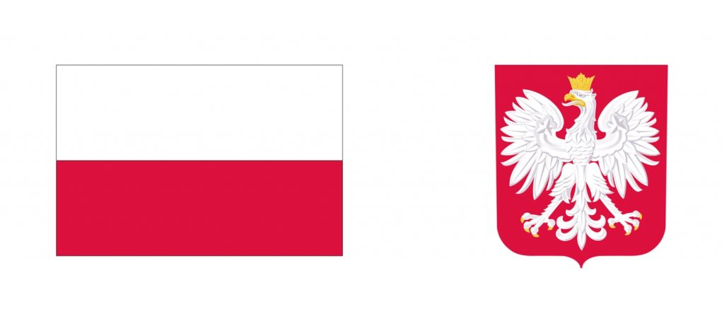 Projekt dofinansowany z budżetu państwa - flaga Rzeczypospolitej Polskiej i godło Rzeczypospolitej Polskiej 