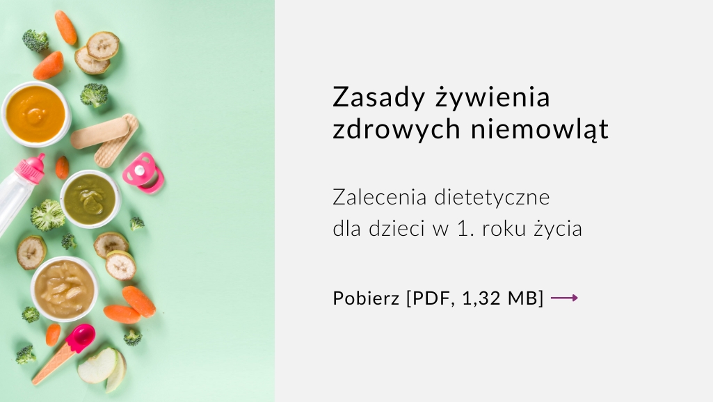 Pobierz materiał edukacyjny Żywienie zdrowych niemowląt