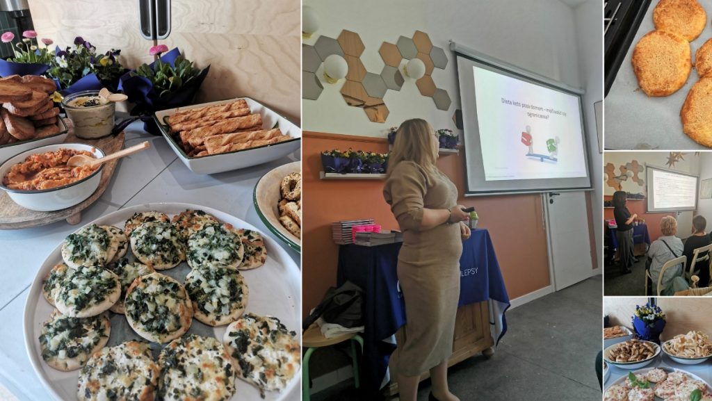 Wykłady na temat stosowania diety ketogennej, warsztaty kulinarne