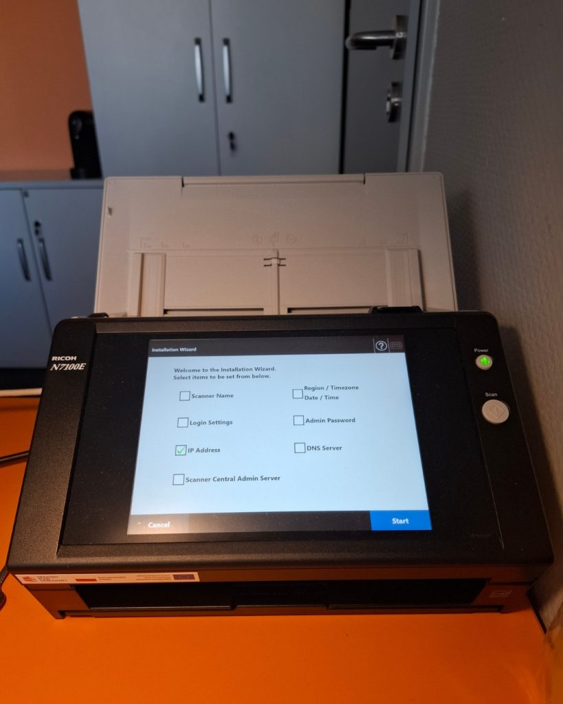 Sprzęt zakupiony w ramach realizowanego projektu